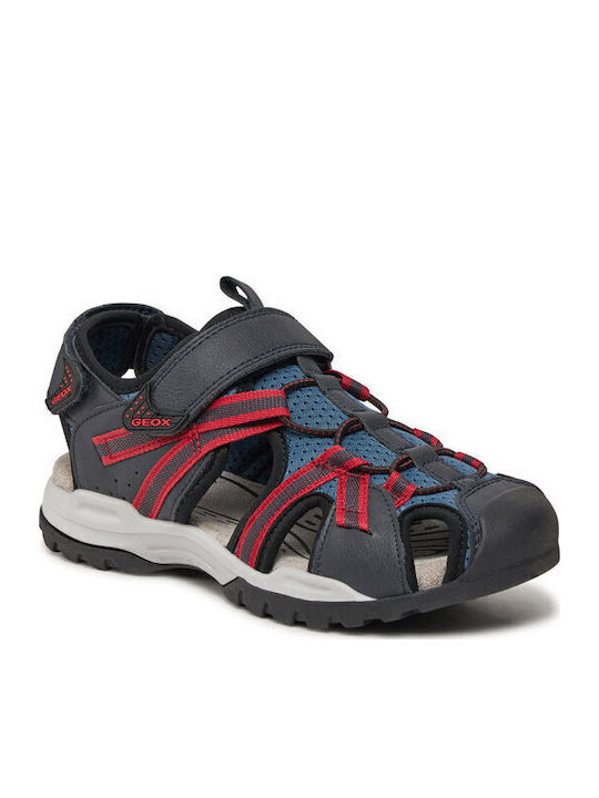 Geox Shoe Sandals J Borealis Navy Blue