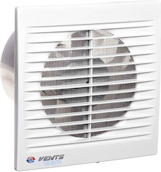 Vents 125 De perete Ventilator de Baie 125mm Alb