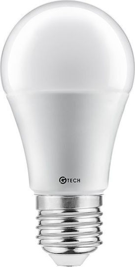 Gtv Λάμπα LED 12W για Ντουί E27 και Σχήμα A60 Θερμό Λευκό 1100lm