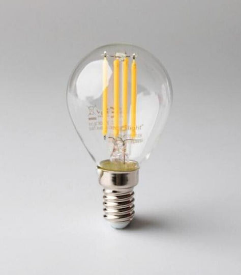 Eco Light Bec LED 6W pentru Soclu E14 Alb cald 720lm