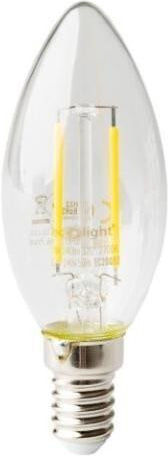 Eco Light LED крушка 2W за фасунга E14 Топло бяло 240лм