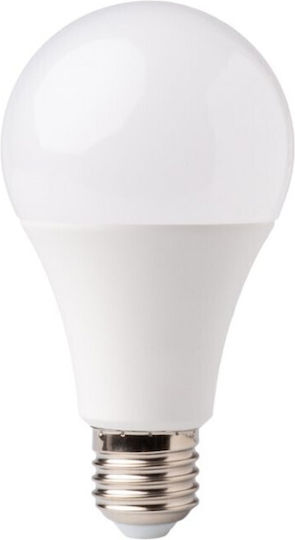 Eco Light Bec LED 20W Pentru Bază De Bec E27 și Formă A70 Alb Cald 1800 Lumen