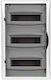 Eurolamp Tablou electric Încastrat, 3 Rânduri, 12 Elemente