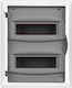 Eurolamp Walled 12-Elements Fuse Box with 2 Rows