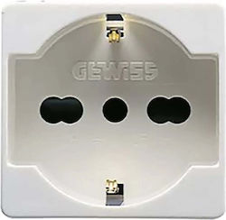 Gewiss Priză Electrică Simplă Gewiss Priză Electrică Simplă