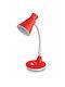 Esperanza Diadem Office Lamp with Flexible Arm for Socket E27 in Red Color