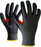 Kapriol Power Cut Gloves for Work Black 1pcs