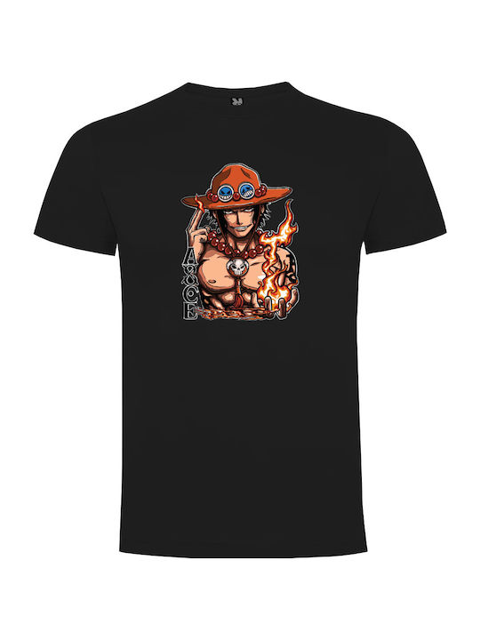 Tshirtakias T-shirt One Piece Μαύρο