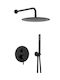 KFA Built-in Faucet Mixer for Shower Black