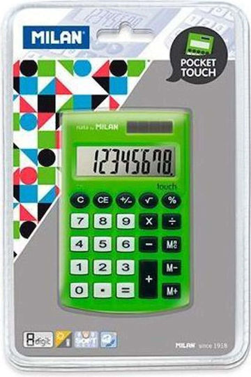Milan Calculator Pocket in Green Color 1pcs