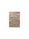 Bioafrol Irida Teppich Rechteckig Synthetisch,Polyester/Cotton/Leather Multi
