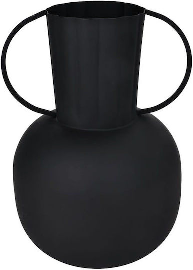 Eglo Eglo Dekorative Metallische Schwarze Vase 20xH30cm