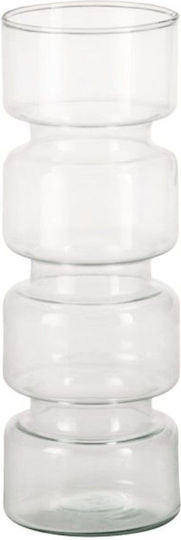 Eglo Dekorative Vase Glas Weiß Φ9xΥ26cm