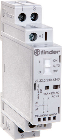 Finder Phase Relays Strom 25A with Voltage 230V