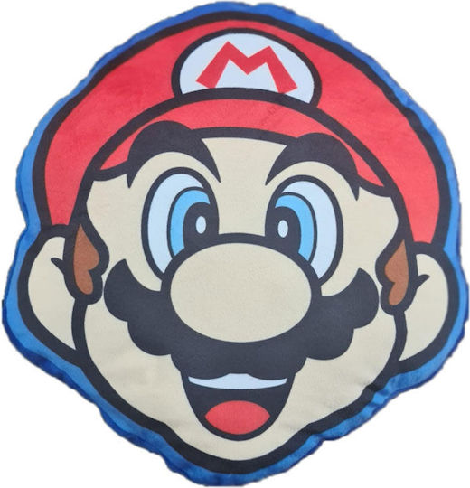 Nintendo Παιδικό Διακοσμητικό Μαξιλάρι Φ35εκ.