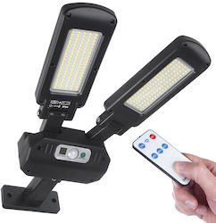 Maclean Energy Straßen-Solarlampe 5W 450lm mit Bewegungsmelder