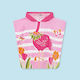 Mayoral Kids Beach Poncho Flamingo Fuchsia