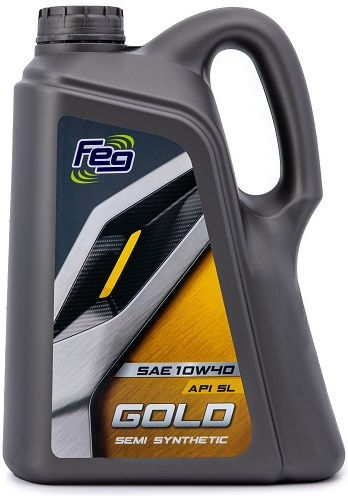 Feg Gold Semi-Synthetic Car Oil 10W-40 4lt