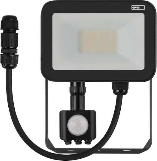 Emos Solarleuchte 20W 2200lm Natürliches Weiß 4000K mit Bewegungssensor IP65
