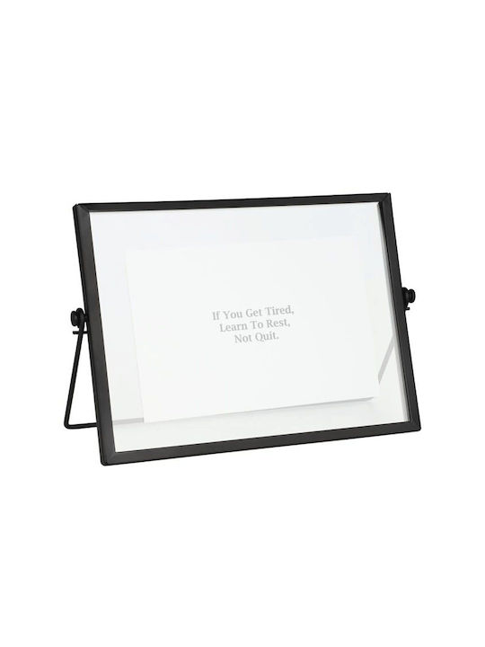 Eglo Metallic Photo Frame with Black Frame