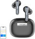Earfun Air2 In ear Bluetooth хендсфри Слушалки с Устойчивост на Пот и Кутийка за Зареждане Черен