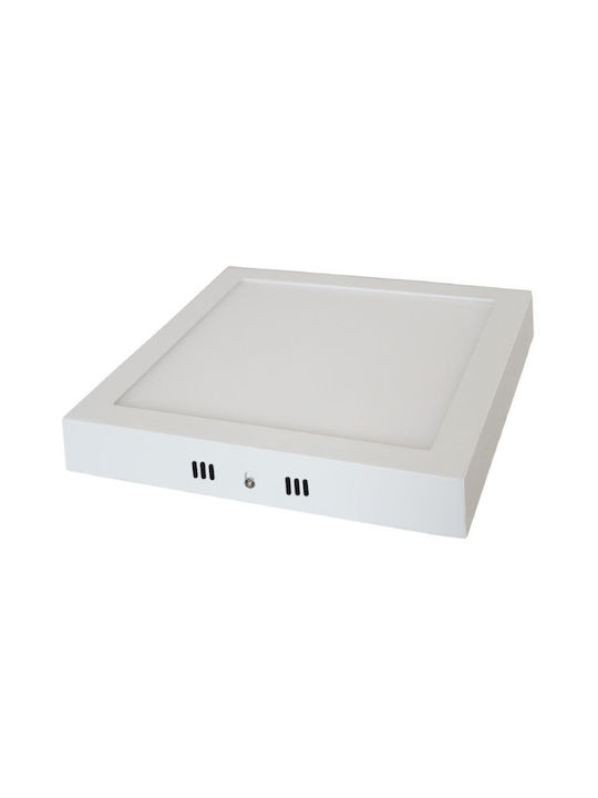 Bemko Square LED Panel 24W with Natural White Light 4000K