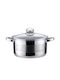 KING Hoff Deep Stainless Steel Pot 1lt / 14cm