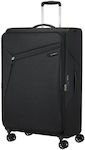 Samsonite Litebeam Spinner Black mit 4 Räder Höhe 77cm