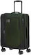 Samsonite Trvl Spinner Cabin Travel Suitcase Earth Green with 4 Wheels Height 55cm.