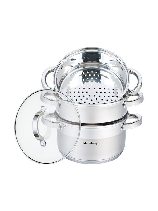 Klausberg Deep Stainless Steel Pot 2.5lt / 18cm