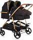 Chipolino Duo Smart Adjustable Double Stroller ...