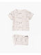 Kinder-Set mit Shorts Sommer 2Stück Beige