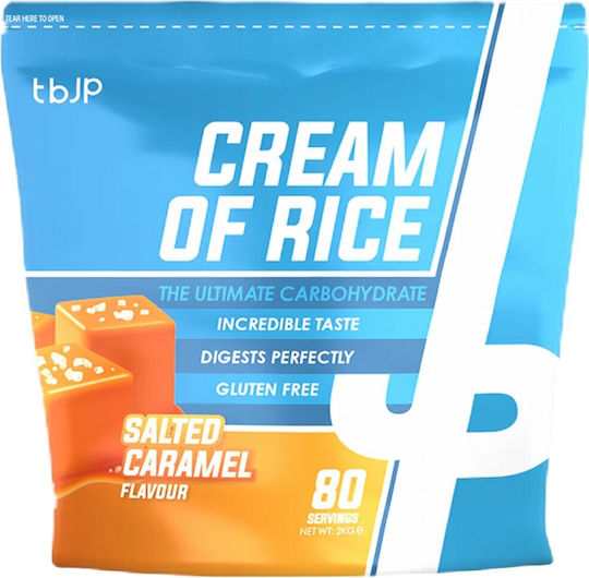 tbJp Cream Of Rice Ειδικό Συμπλήρωμα Διατροφής 2000gr Salted Caramel
