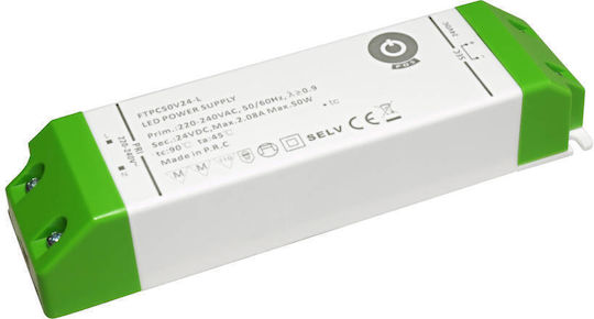 MPL Τροφοδοτικό LED Ισχύος 50W με Τάση Εξόδου 24V