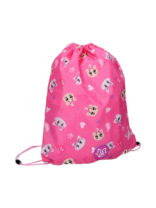 Kinder Rucksack Beuteltasche Rosa 37cmcm