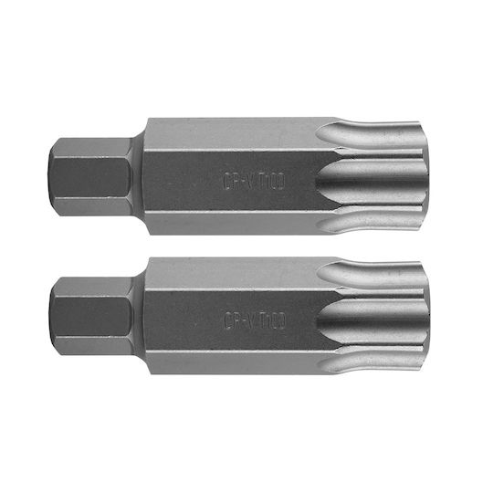 Neo Tools Σετ 2 Μύτες Κατσαβιδιού Torx