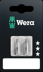 Wera Set 2 Screwdriver Bits Cross