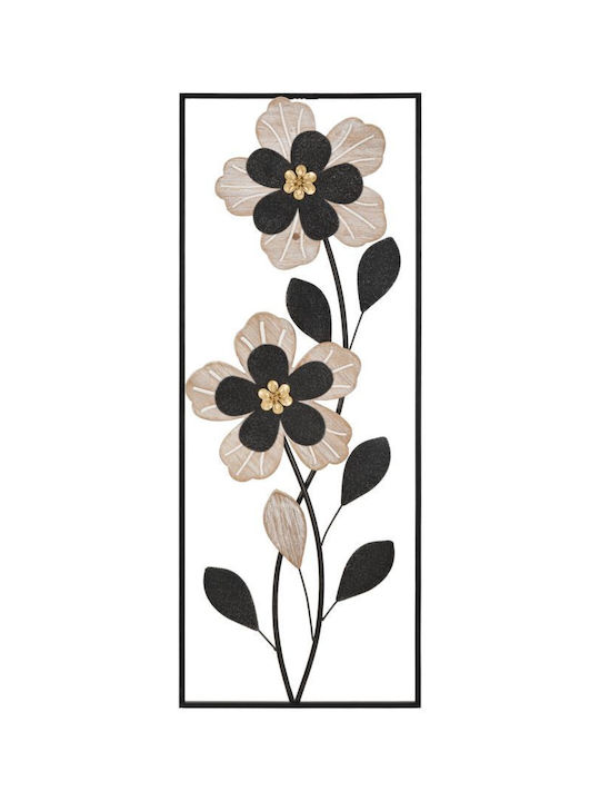 Mauro F Metallic Wall Ornament 70x2.5x27cm