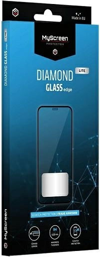 MyScreenPROTECTOR Diamond Glass Edge Lite Пълно лепило Закалено стъкло за цялото лице Черен (Galaxy XCover 5)