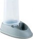 Barry King Automatic Plastic Bowl with Container Food for Dog & Cat 500ml in Gray Color