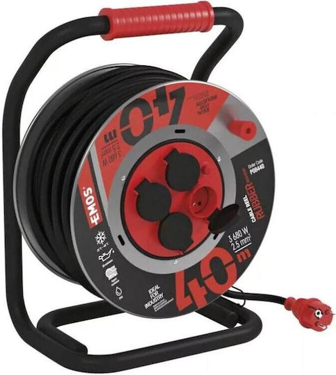 Emos Waterproof Extension Cable Cord 40m Black
