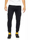 Cargo-Hose Jogginghose mit Gummizug Black