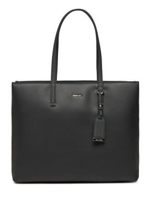 Calvin Klein Must Damen Tasche Shopper Schulter Schwarz