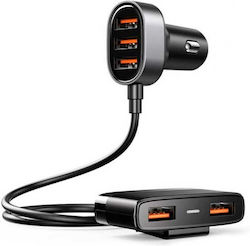 Joyroom JR-CL03 Φορτιστής Αυτοκινήτου με Θύρες 5xUSB-A