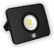 Lumax Водоустойчив LED Прожектор 30W Топло Бяло 3000K с Motion Sensor IP65