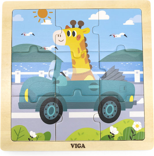 Holz Kinderpuzzle 9pcs Viga Toys