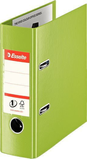 Esselte Binders for Paper A5 Green 10pcs