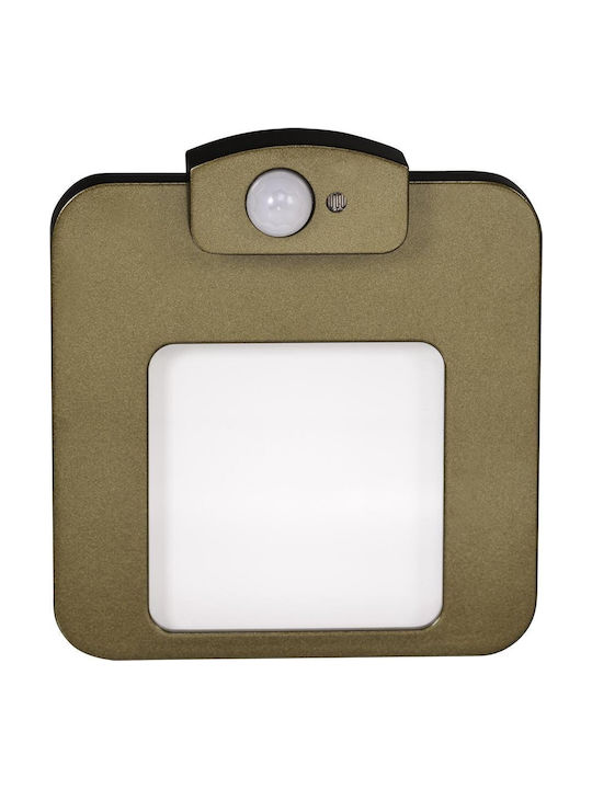 Zamel Einbau Spot mit integriertem LED und Natürliches Weißes Licht Weiß 1Stück