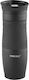 KING Hoff Ποτήρι Θερμός Ανοξείδωτο 500ml Μαύρο