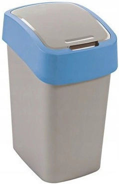 Curver Flip Bin Κάδος Απορριμμάτων Πλαστικός Μπλε 50lt